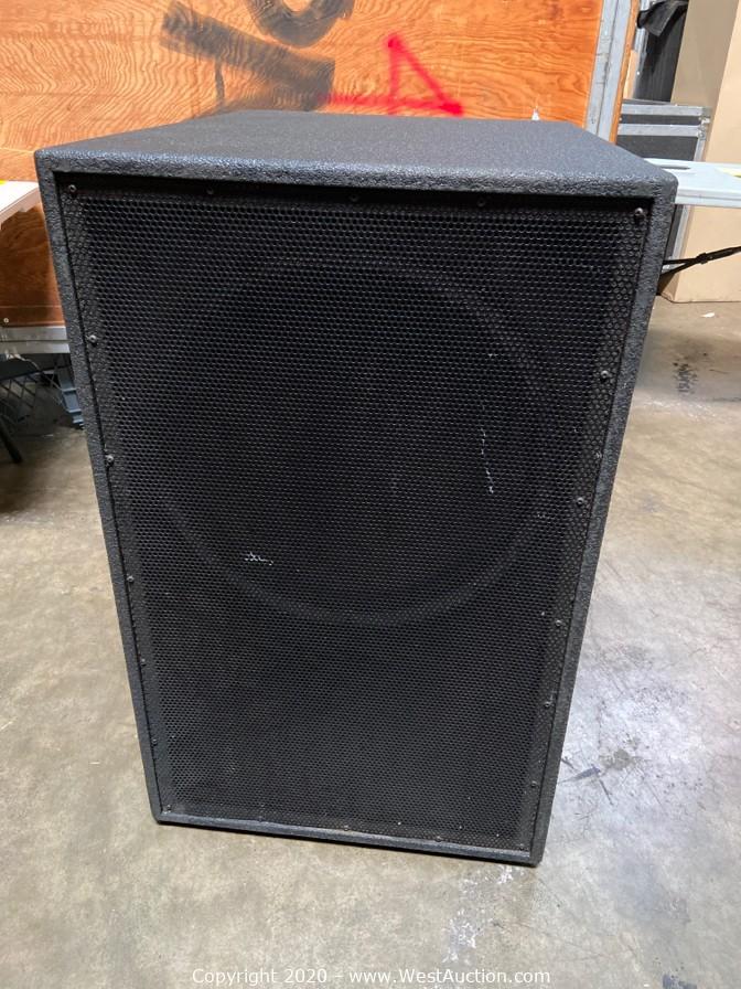 Online Auction of Surplus Equipment from Event Production Company