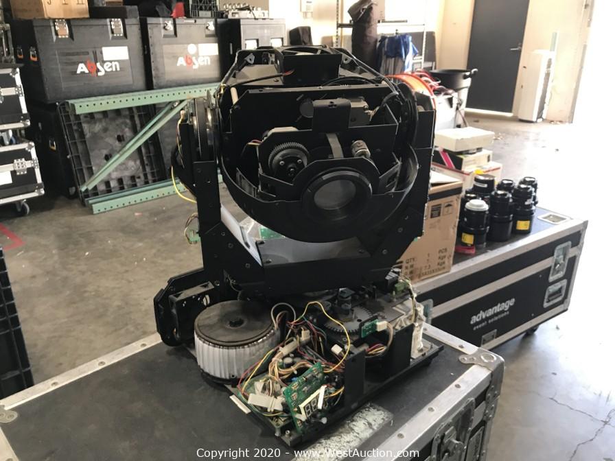 Online Auction of Surplus Equipment from Event Production Company