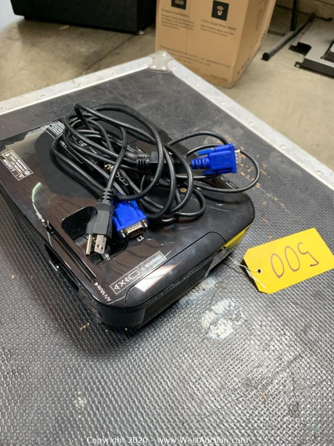 Online Auction of Surplus Equipment from Event Production Company