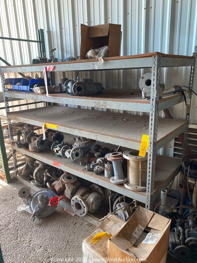 Online Auction of Pallet Racking, Equipment, and Office Furniture in Merced, CA