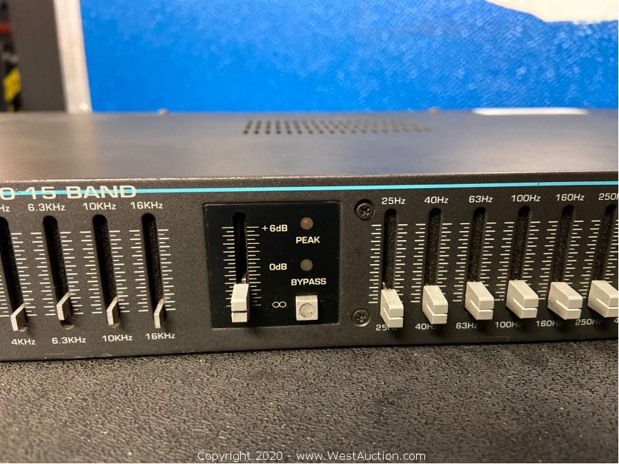 West Auctions Auction Online Auction of Audio, Visual and Staging