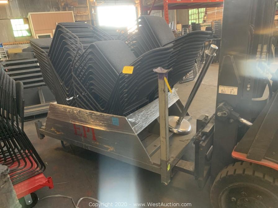 West Auctions Auction Online Auction of Trade Show Rental Company