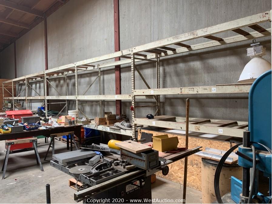 West Auctions Auction Online Retirement Auction of Blue Collar Supply in Sacramento, CA ITEM