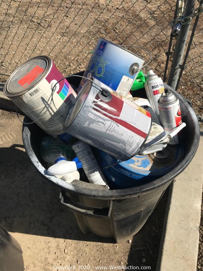 West Auctions Auction Surplus Equipment and Supplies from Environmental Remediation Company