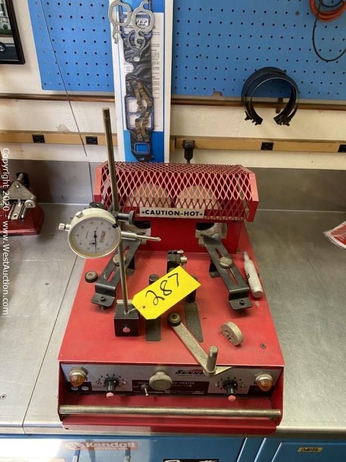 West Auctions Auction Cub's Garage Auction ITEM Sunnen CRH50 Rod