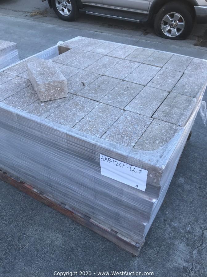 West Auctions Auction Online Auction of Pavers for Sale in San Jose