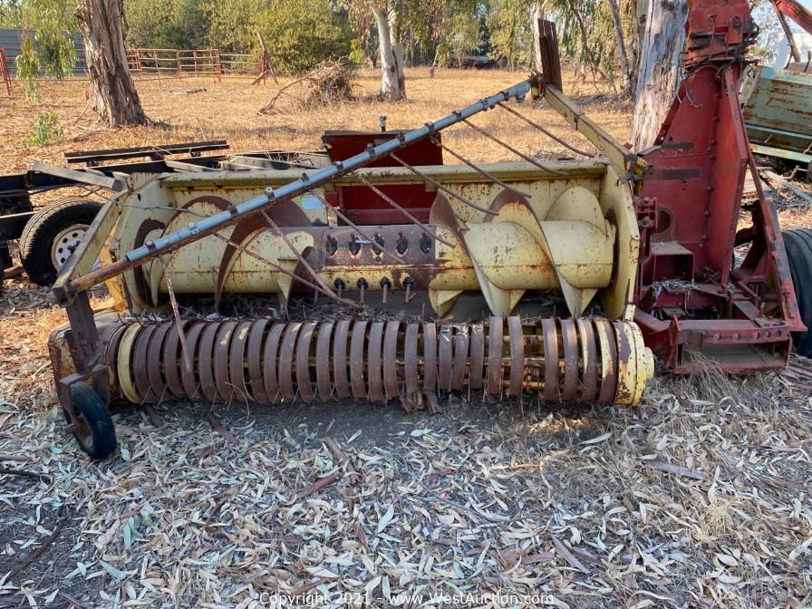 West Auctions Auction Heavy Equipment Tractors Trucks And Farming Equipment Item 0197