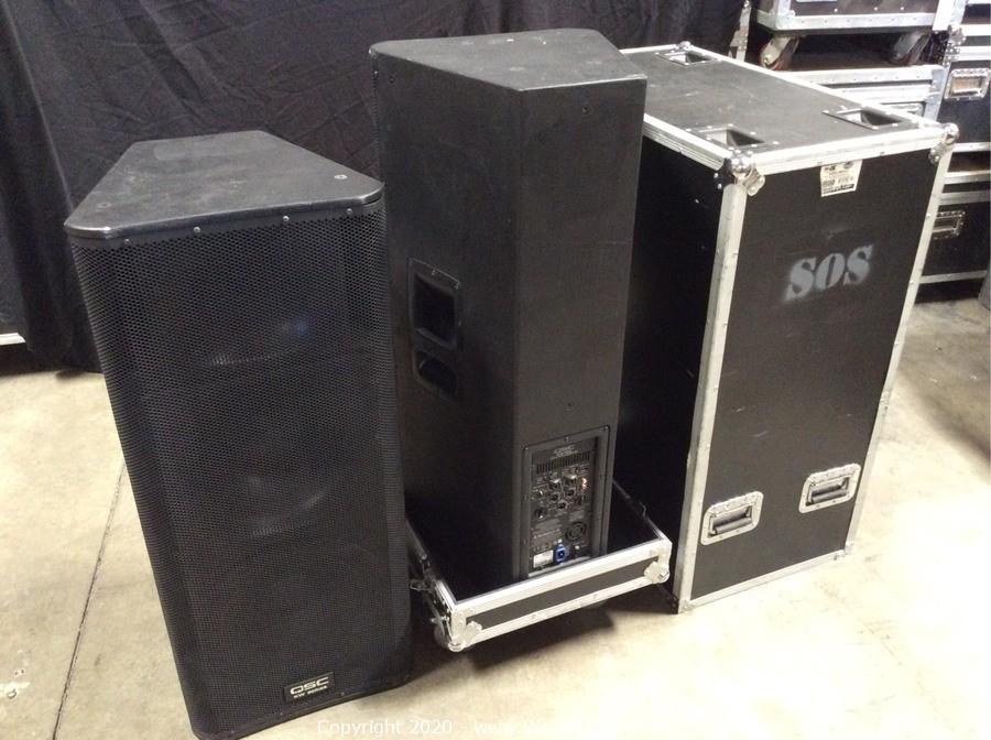 qsc 3 way powered speakers