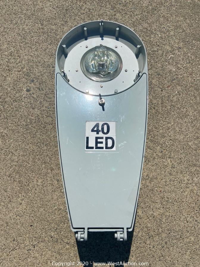 Online Auction of High-Performance Energy Efficient LED Cobra Head Roadway Street Lights