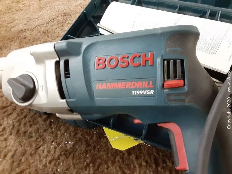 bosch hammer drill corded