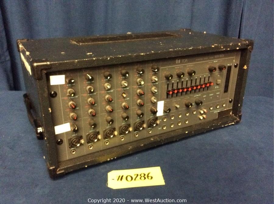 West Auctions Auction Surplus Auction of Vehicles and Audio Visual