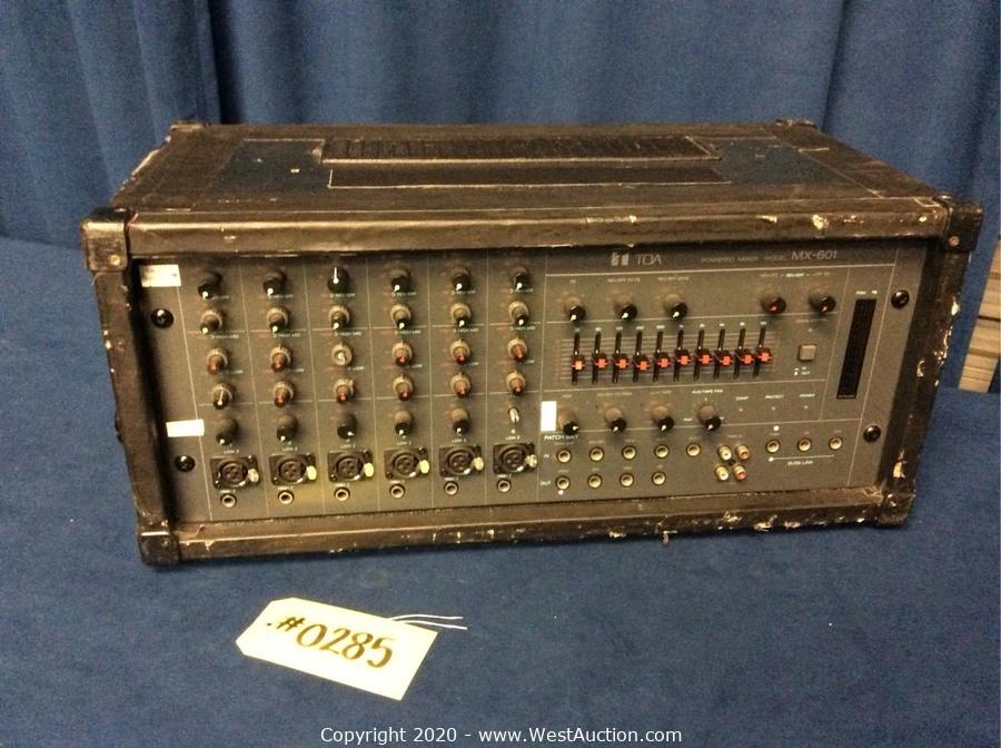 West Auctions Auction Surplus Auction of Vehicles and Audio Visual