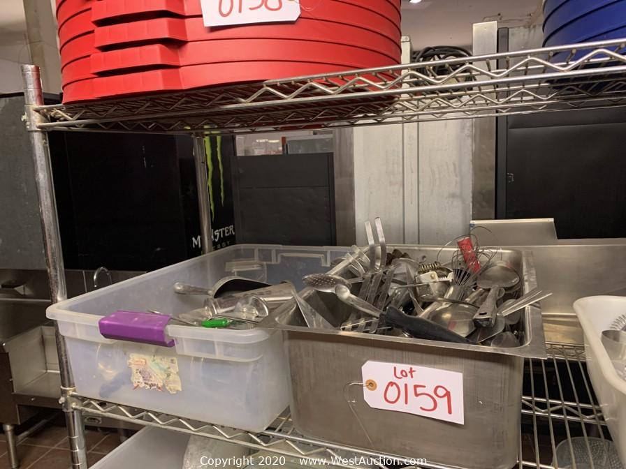 Online Auction of Restaurant Equipment