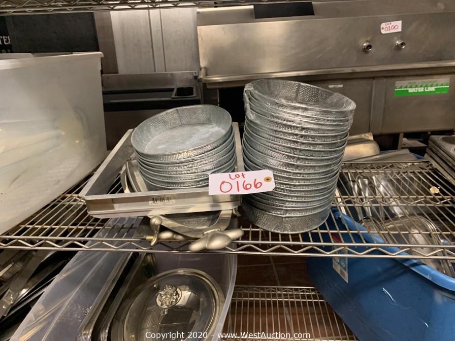 Online Auction of Restaurant Equipment