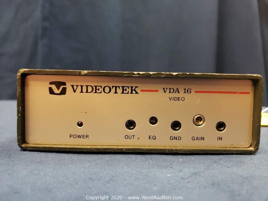 West Auctions Auction Surplus Auction of Vehicles and Audio Visual