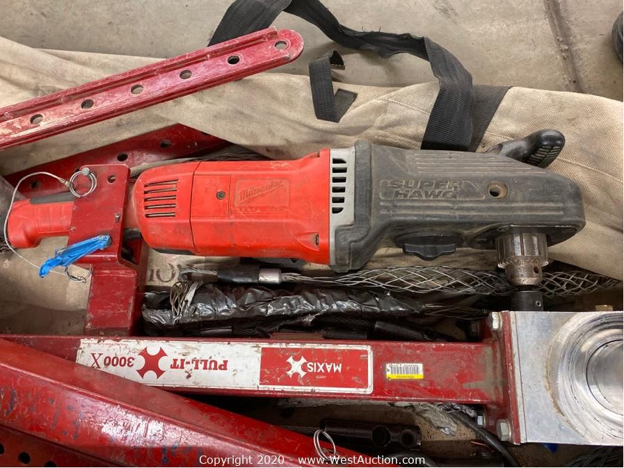 West Auctions Auction Retirement Auction of Electrical Contractor