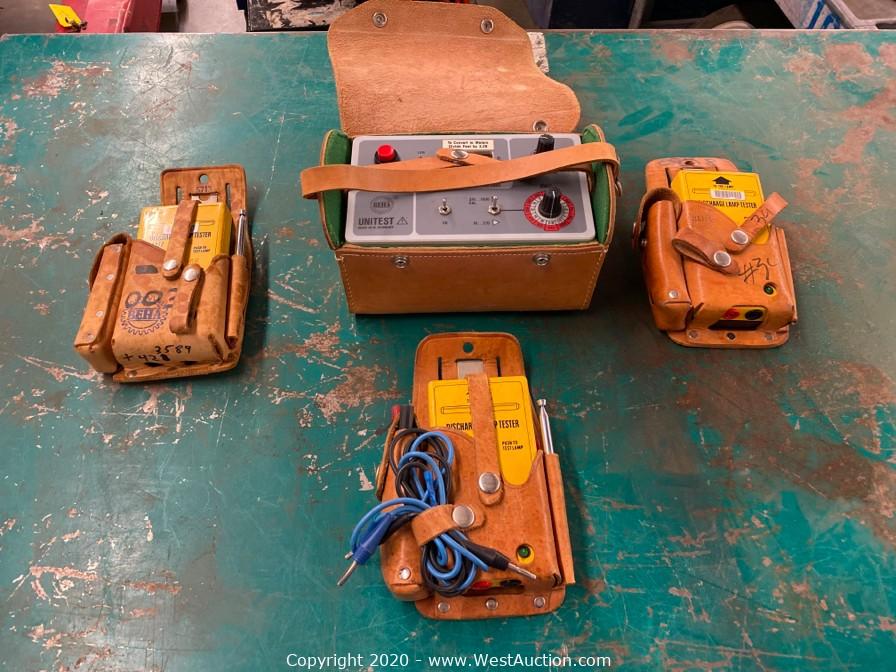 West Auctions Auction Retirement Auction of Electrical Contractor