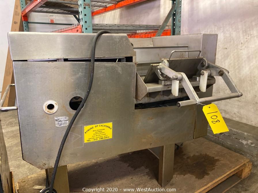 West Auctions Auction Online Auction of Refrigerated Trucks, Meat