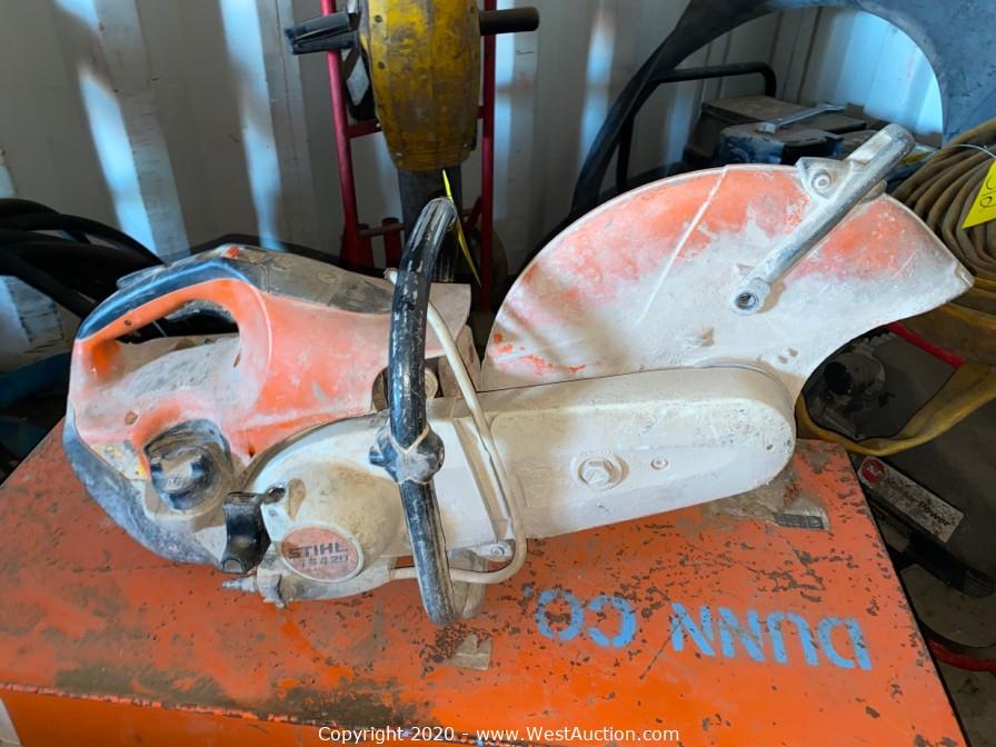stihl ts410 serial number location