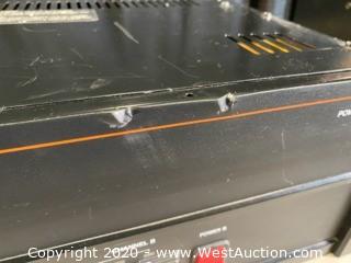 JBL オブジェ 非売品 レア ジェイビーエル JBL SE408S パワーアンプ 専用ケース付 @44700