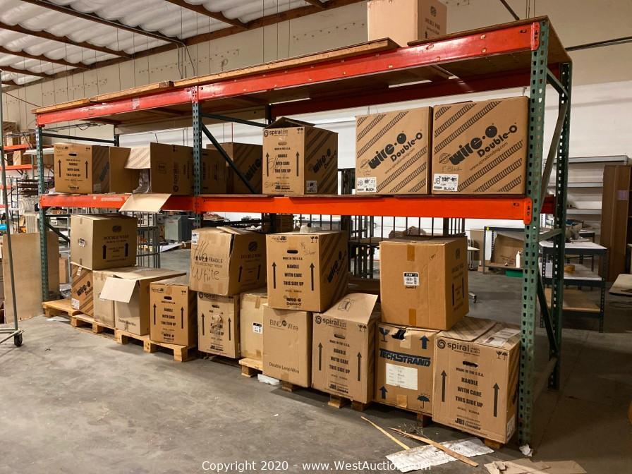 West Auctions Auction Online Auction of Commercial Printing