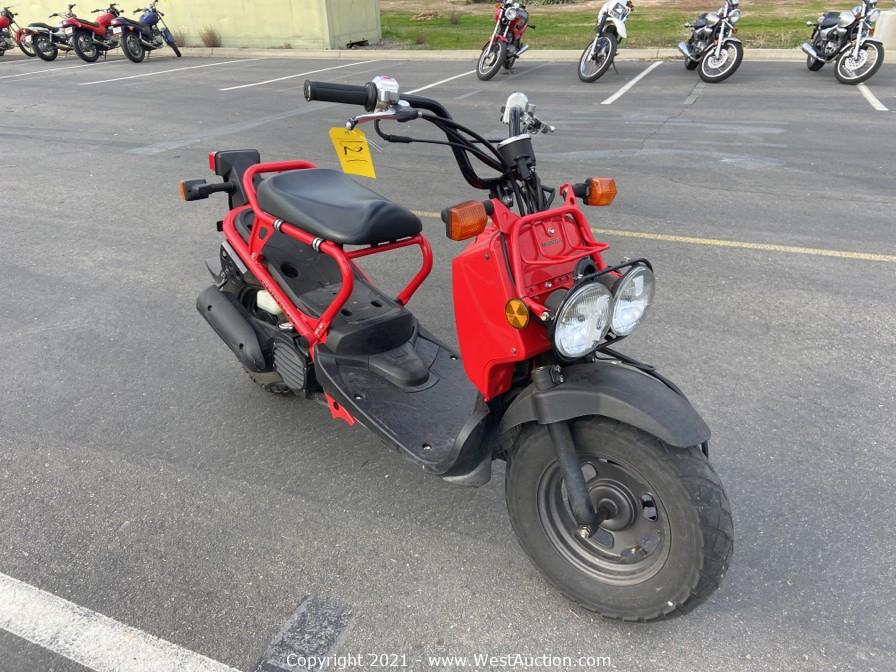 2009 Honda Ruckus Moped Auction West Auctions