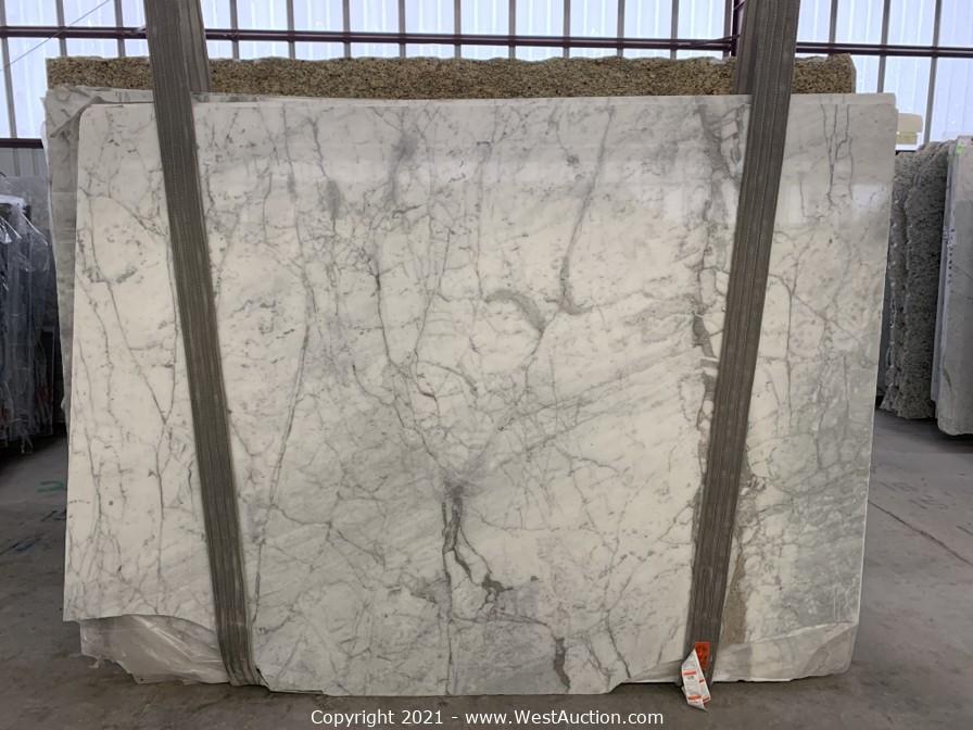 Surplus Auction of (440) Exotic Natural Stone Slabs