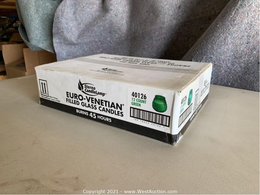 Surplus Restaurant Supply Auction: 5,000+ Glassware Varieties, Straws, Napkins, Candles and More