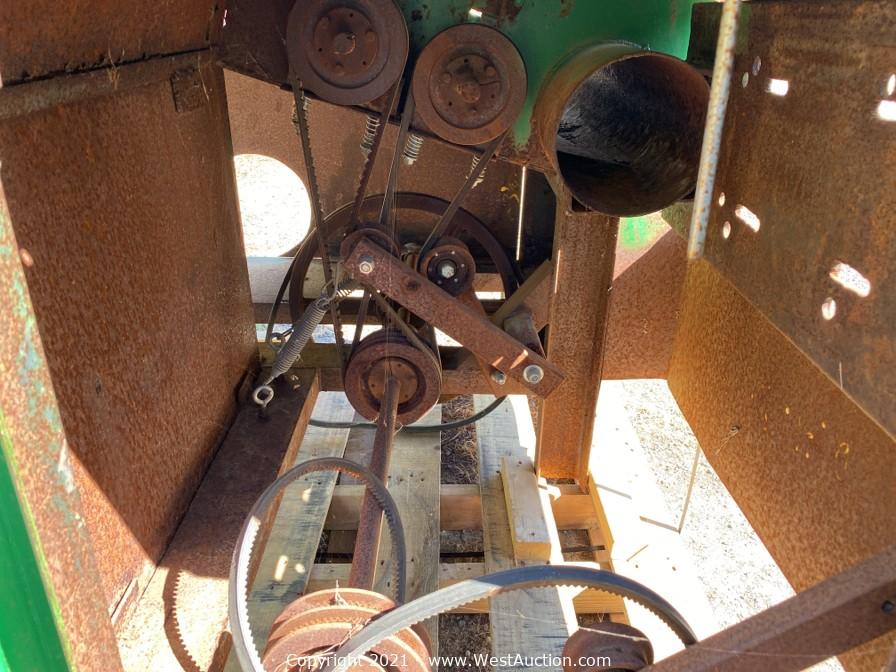 West Auctions Auction Farm and Machine Shop Auction with Tractors