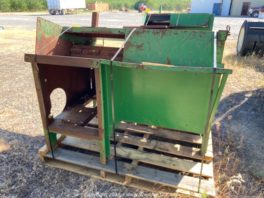 West Auctions Auction Farm and Machine Shop Auction with Tractors