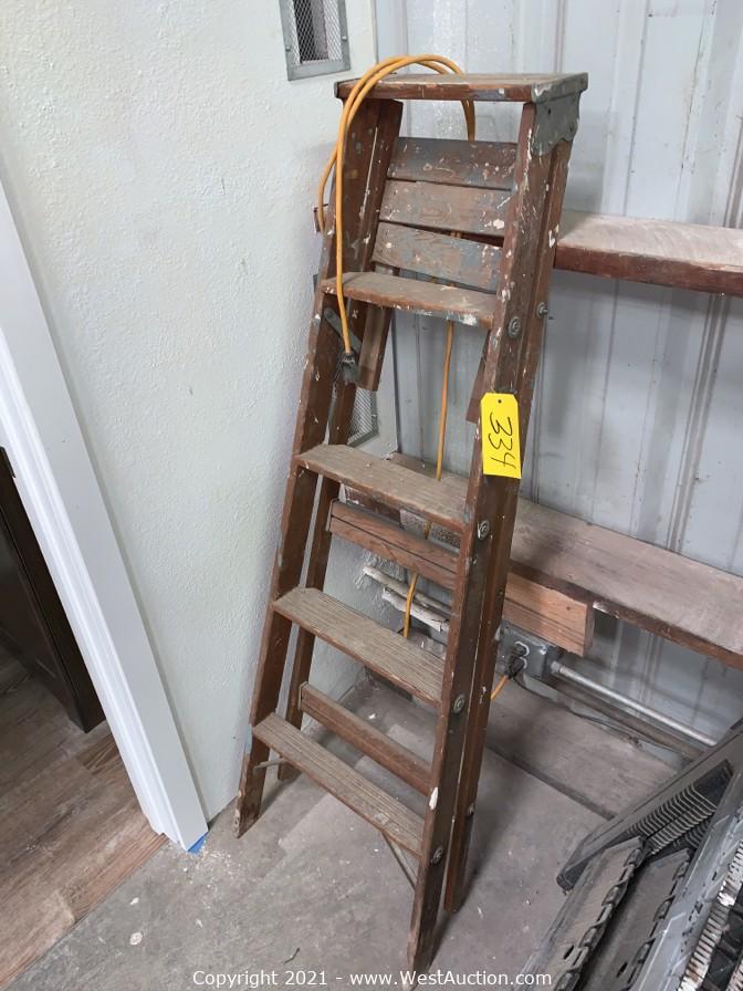 West Auctions Auction Farm and Machine Shop Auction with Tractors