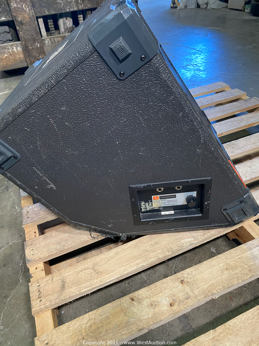 West Auctions Auction Part 2 Surplus Audio, Lighting Equipment and