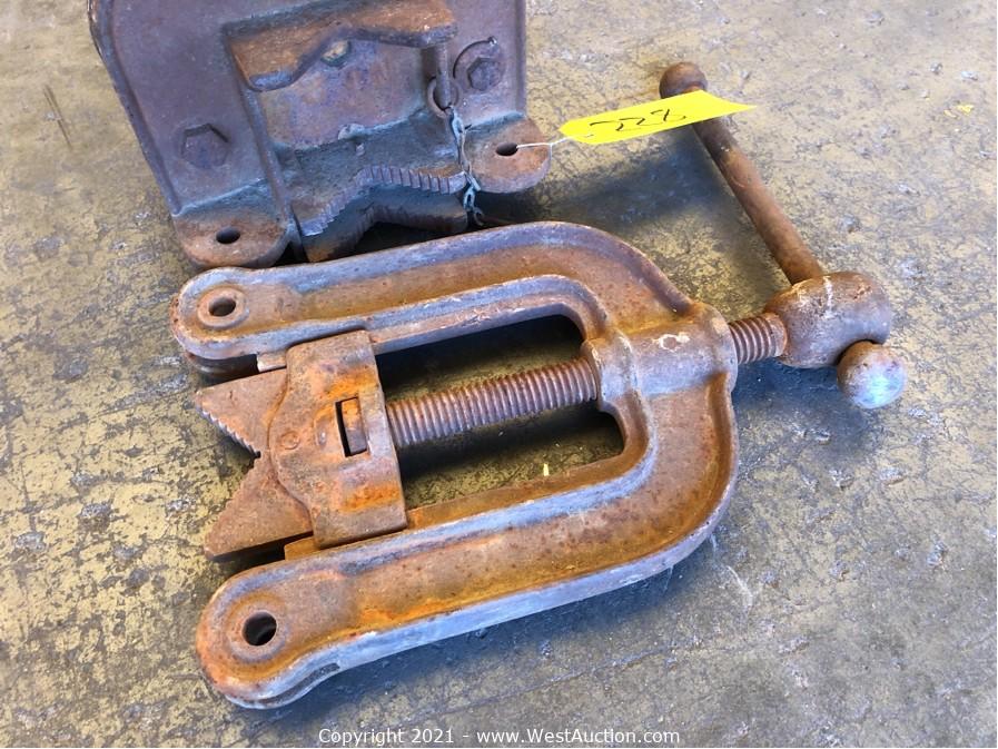 West Auctions Auction Surplus Liquidation of Storage Trailers, Tools