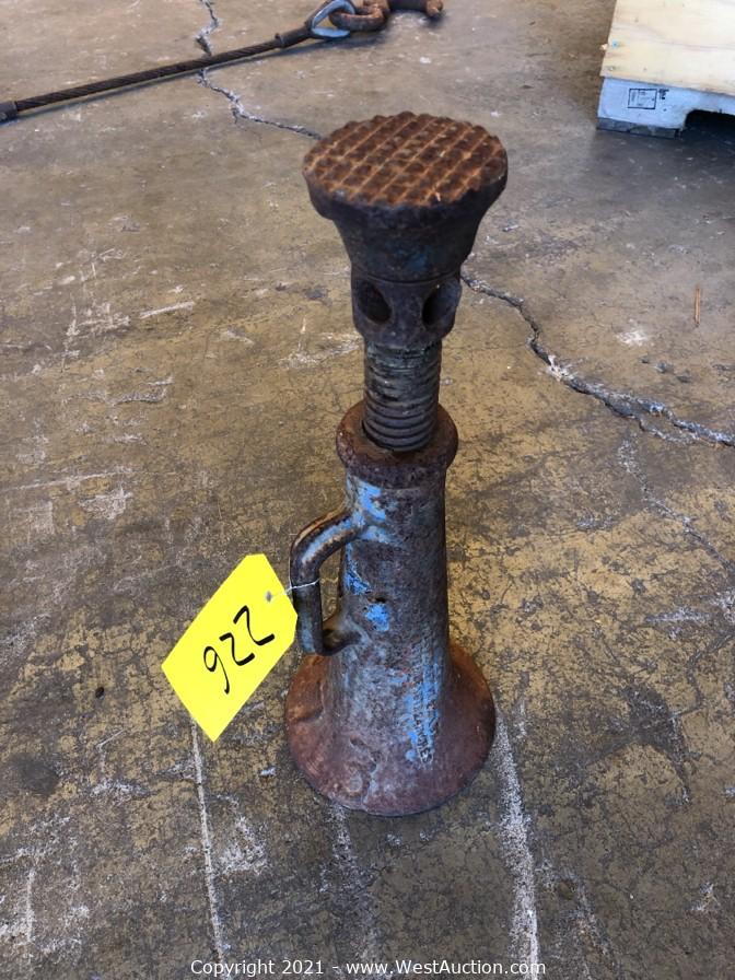 West Auctions Auction Surplus Liquidation of Storage Trailers, Tools and Shop Supplies ITEM