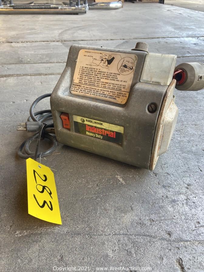 West Auctions Auction Surplus Liquidation of Storage Trailers, Tools