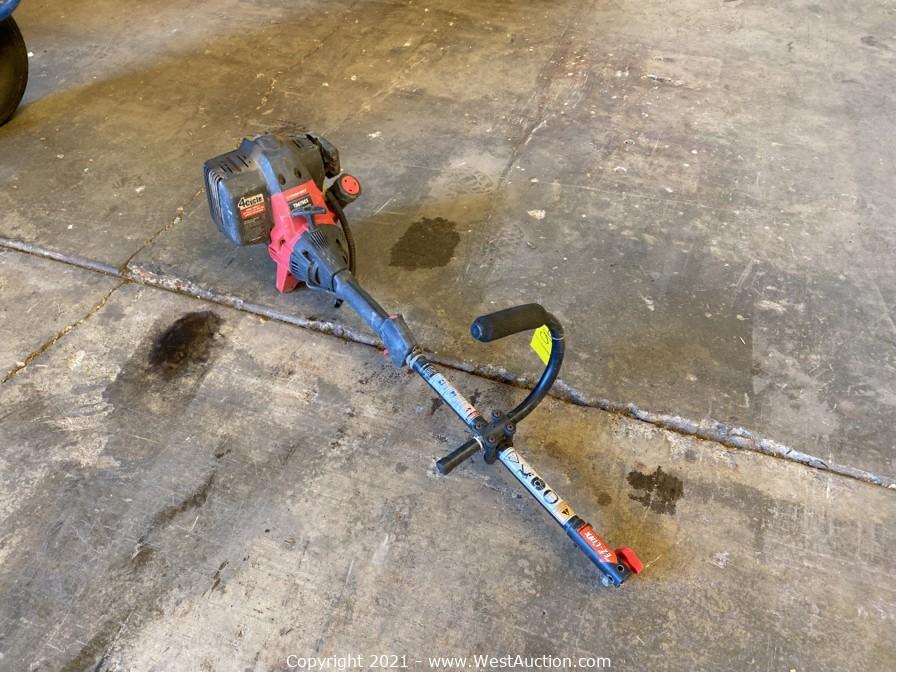 West Auctions Auction Surplus Liquidation of Storage Trailers, Tools