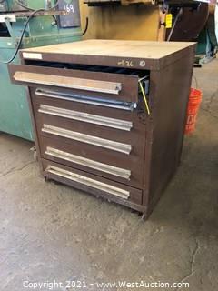 Metal Drawer Cabinet with 28xx Punch and Die Tooling