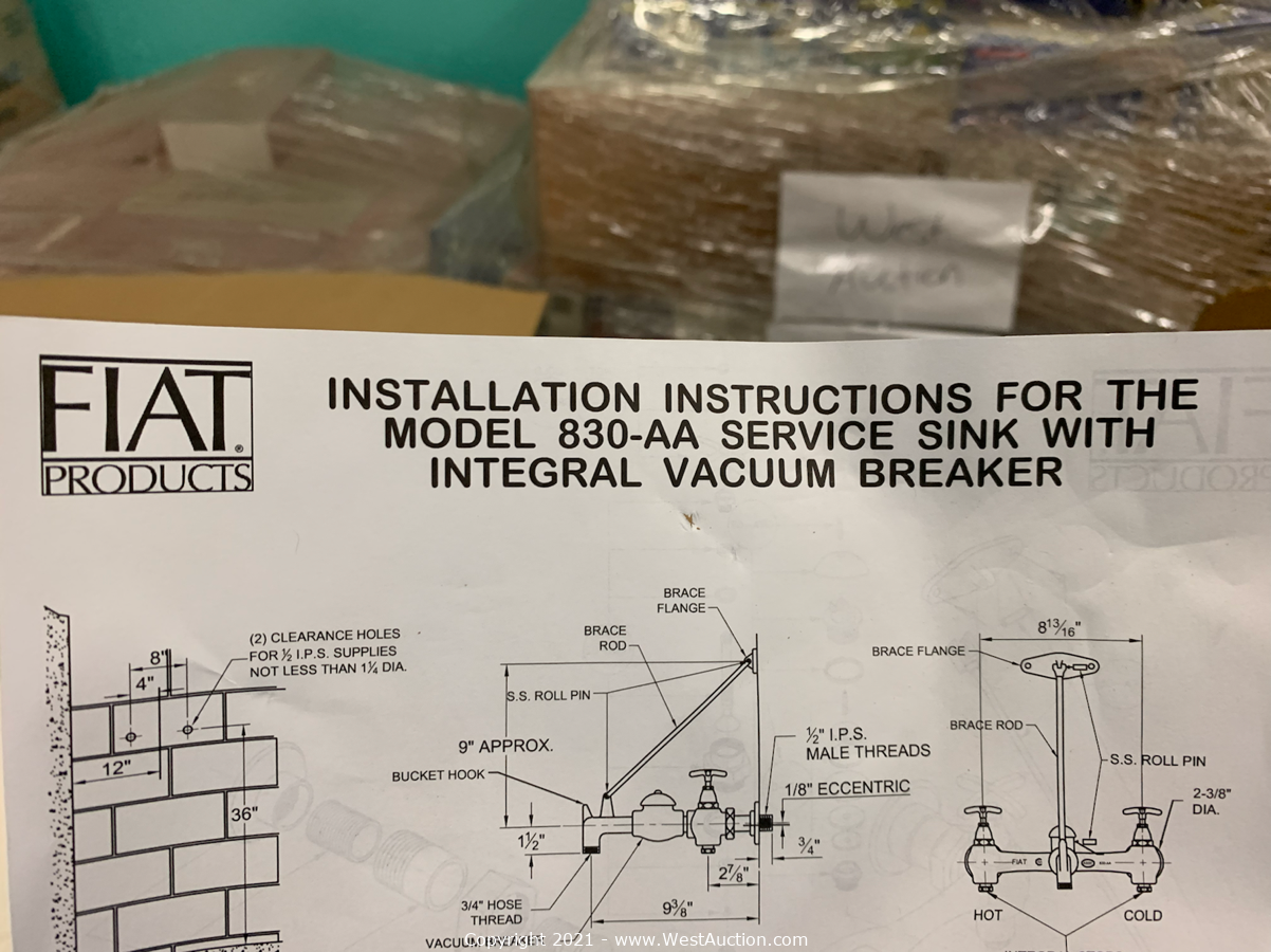 West Auctions Auction Online Auction of Luxury Bathroom and Kitchen