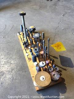 Assorted Sanding And Grinding Bits 