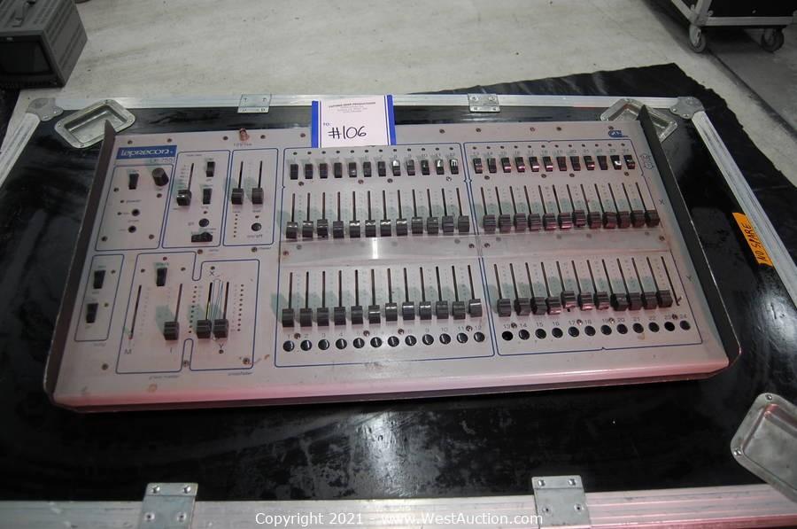 West Auctions Auction Surplus Inventory Auction from Cutting Edge