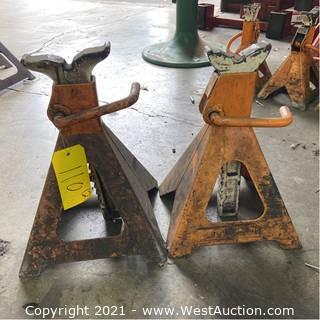(2) 6 Ton Jack Stands