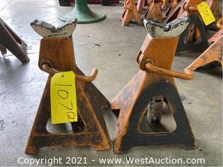 (2) 6 Ton Jack Stands