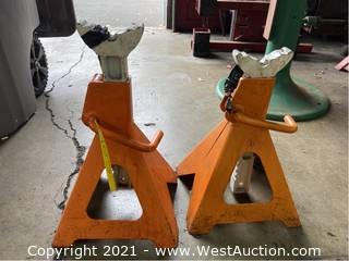 (2) 6 Ton Jack Stands 