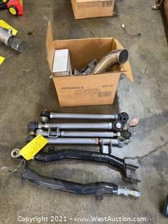 03’ Subaru WRX Exhaust Pipe, Control Arm Mounts, Fuel Pump, Wide Tire Control Arms, Lateral Links