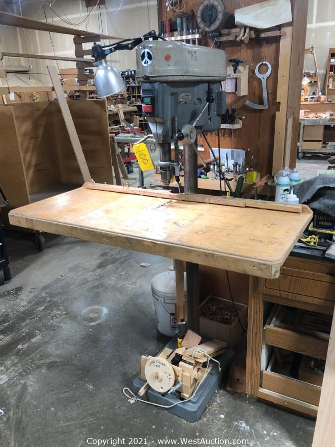 Online Auction of Wood Specialties Cabinetry and Woodworking Equipment