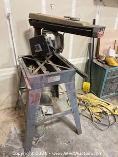 Black And Decker Radial Arm Saw 