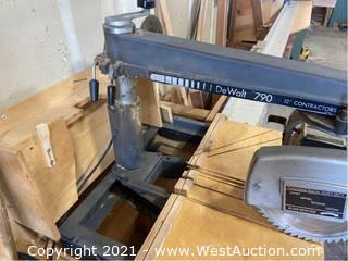 DeWalt 790 Radial Arm Saw Auction West Auctions