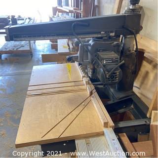 DeWalt 790 Radial Arm Saw Auction West Auctions