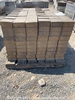 (3) Pallets of Century Stone Mojave Blend Square Pavers