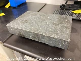 Granite Slab with (2) Sets of Silicone Legs 